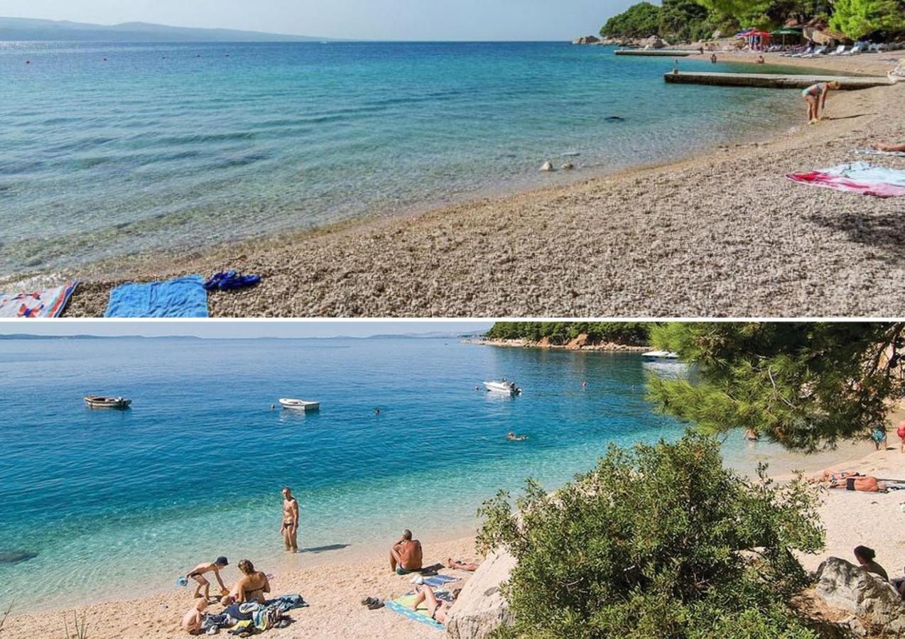 Beachfront Xxl - 2 Apartments Together - Lokva Rogoznica Kültér fotó
