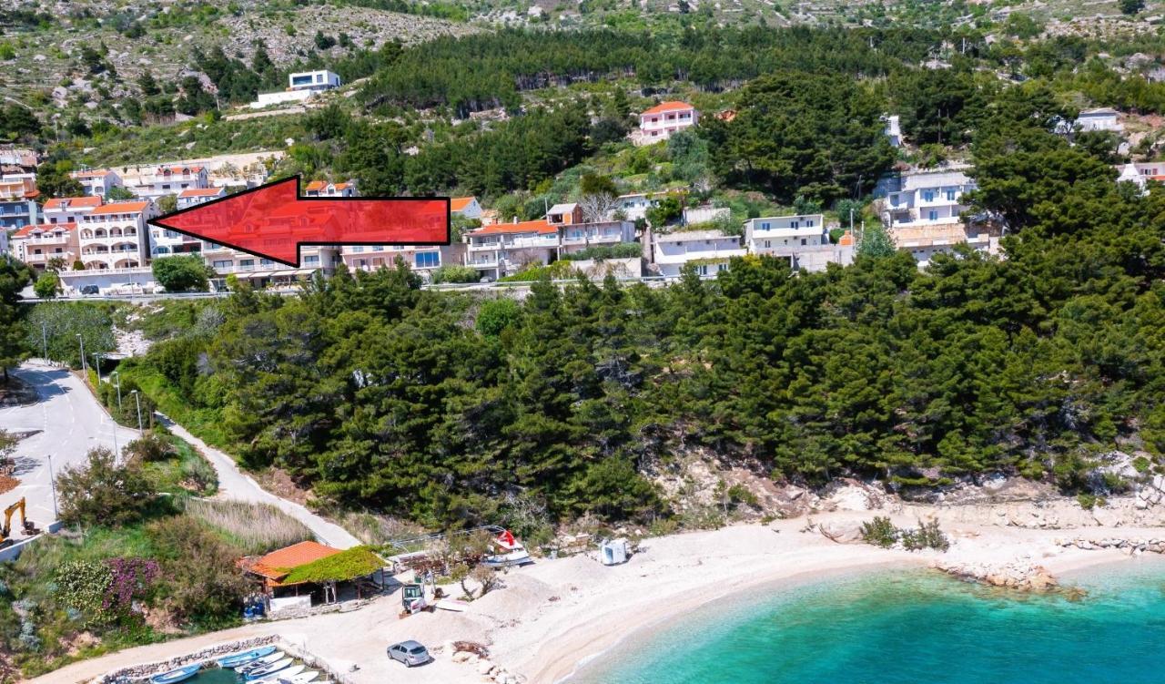 Beachfront Xxl - 2 Apartments Together - Lokva Rogoznica Kültér fotó